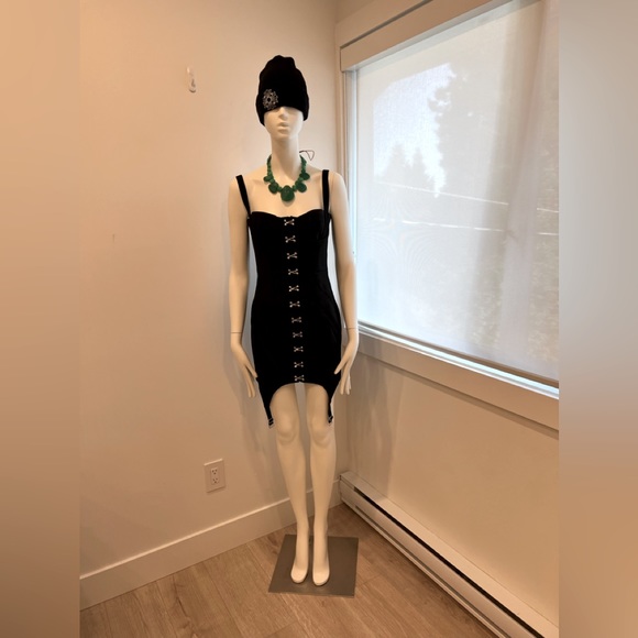 2022 Dion Lee BUSTIER GARTER MINI DRESS - Picture 3 of 10